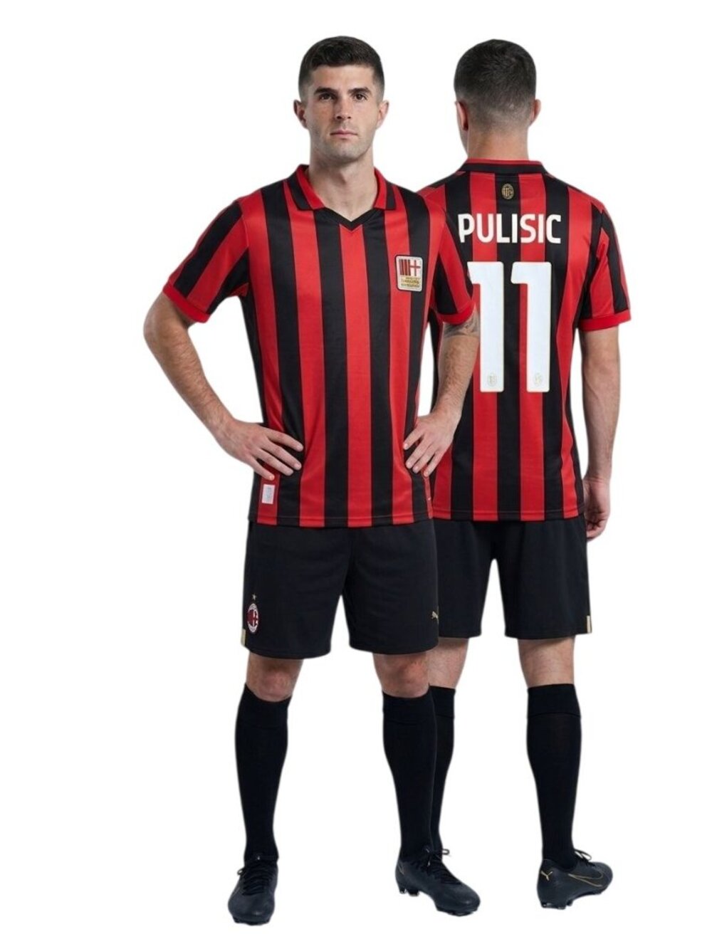 Puma X A C Milan Home Jersey Retro 2025 125th Anniversary Soccer Size M